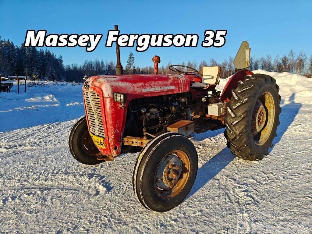 Massey Ferguson 35 - rekisterissä - VIDEO Traktorok