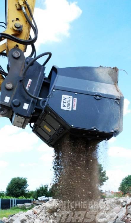 VTN DSG 26 Screening Crushing bucket 2330 kg Rotátoros törőkanalak