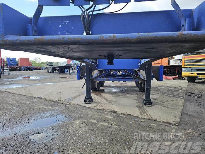  MKF Metallbau 20 FT Container chassis | steel susp Konténerkeret / Konténeremelő félpótkocsik