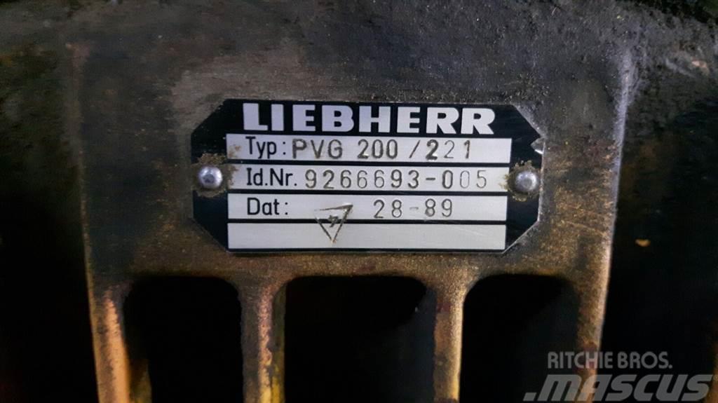 Liebherr L 531 - PVG 200 / 221 - Transmission/Getriebe Váltók