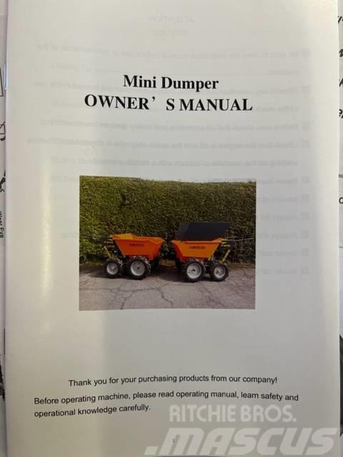 Mini Dumper 4WD Chain Drive Mezei dömperek