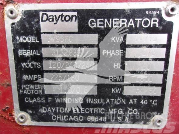 Dayton 60 KW Dízel áramfejlesztők