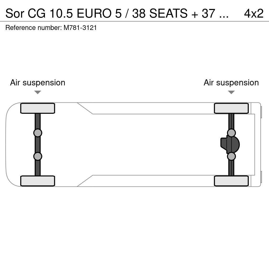 Sor Ibérica CG 10.5 EURO 5 / 38 SEATS + 37 STANDING / AC Városi buszok
