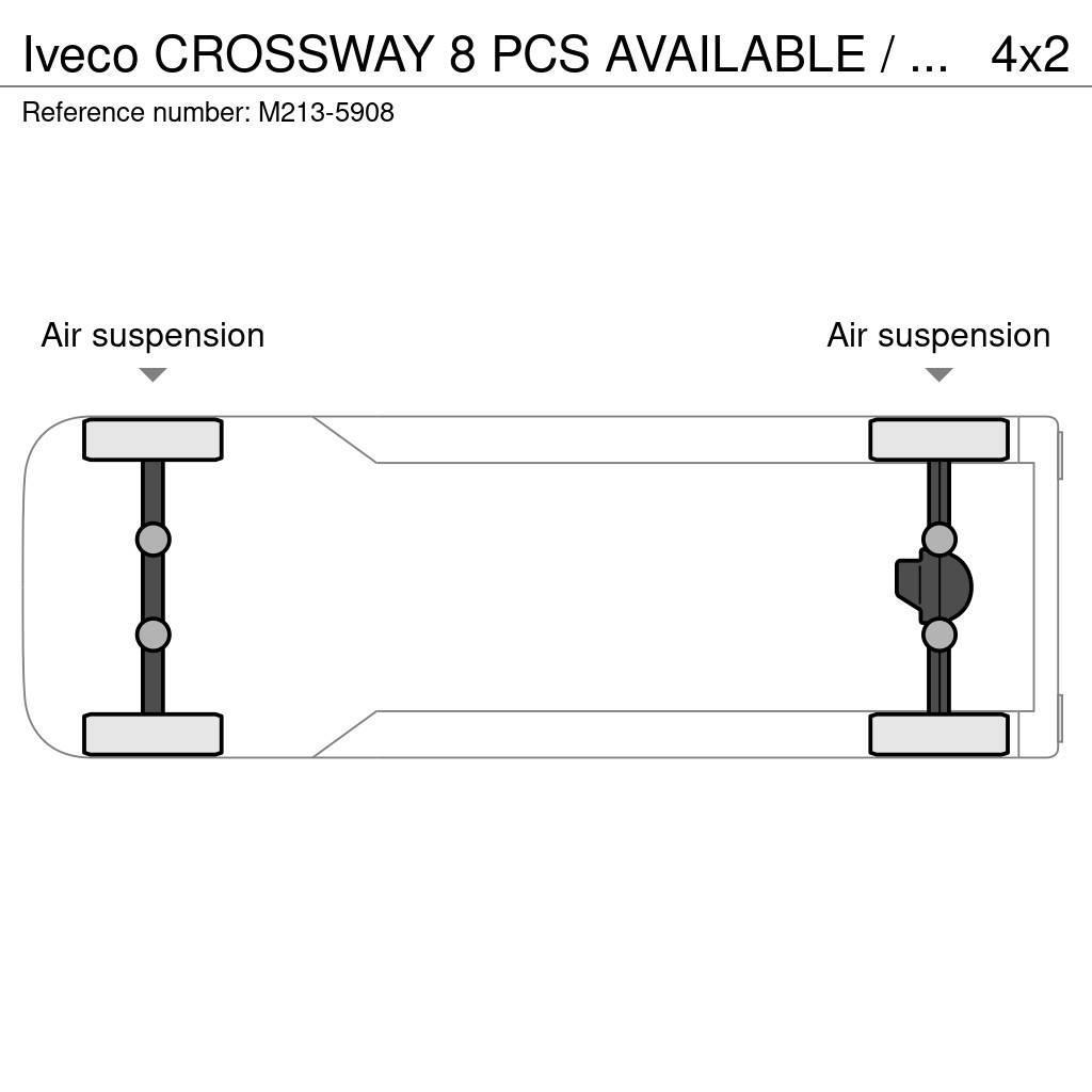 Iveco CROSSWAY 8 PCS AVAILABLE / EURO EEV / 44 SEATS + 3 Távolsági buszok