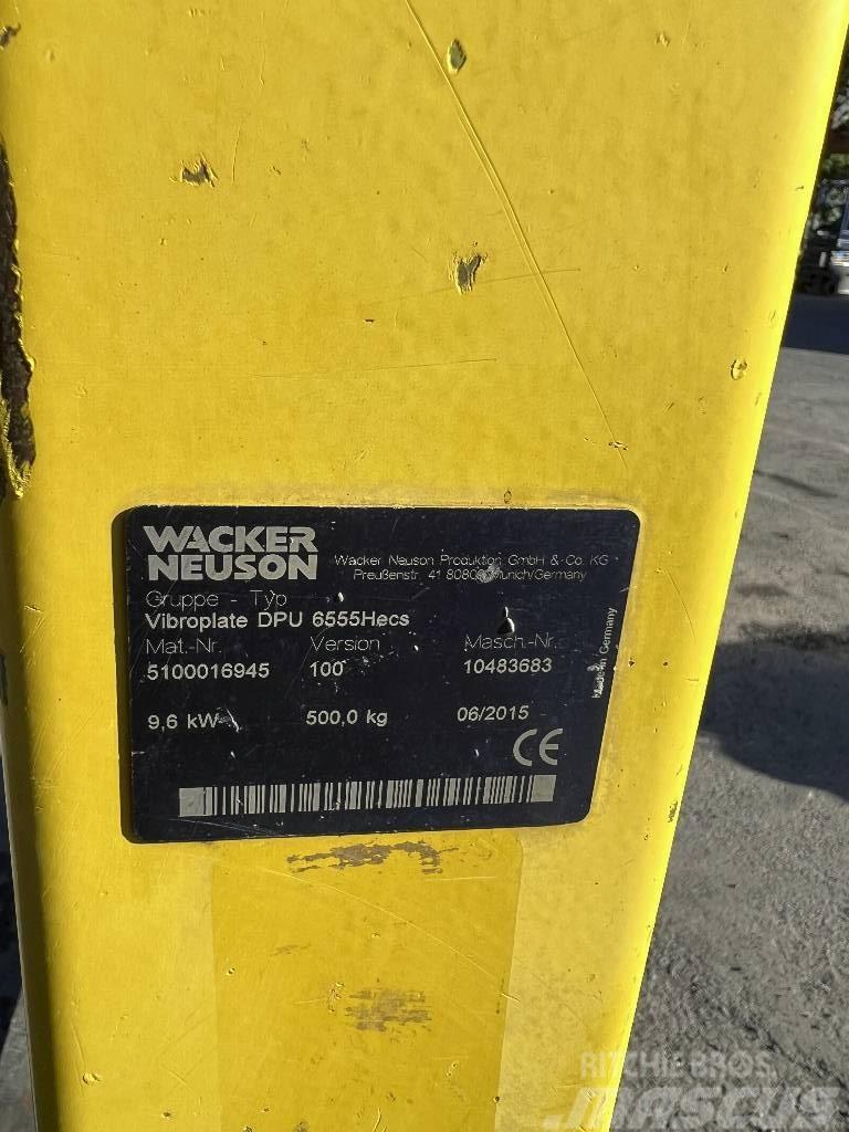 Wacker Neuson Vibroplate DPU 6555 Hecs*500 kg*E Start Vibrátorok