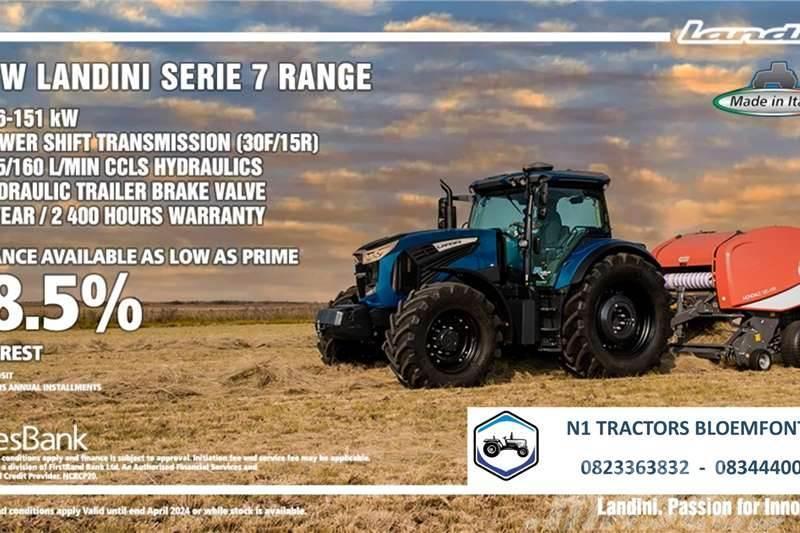 Landini PROMO - Landini Serie 7 Range (116 - 151kW) Traktorok