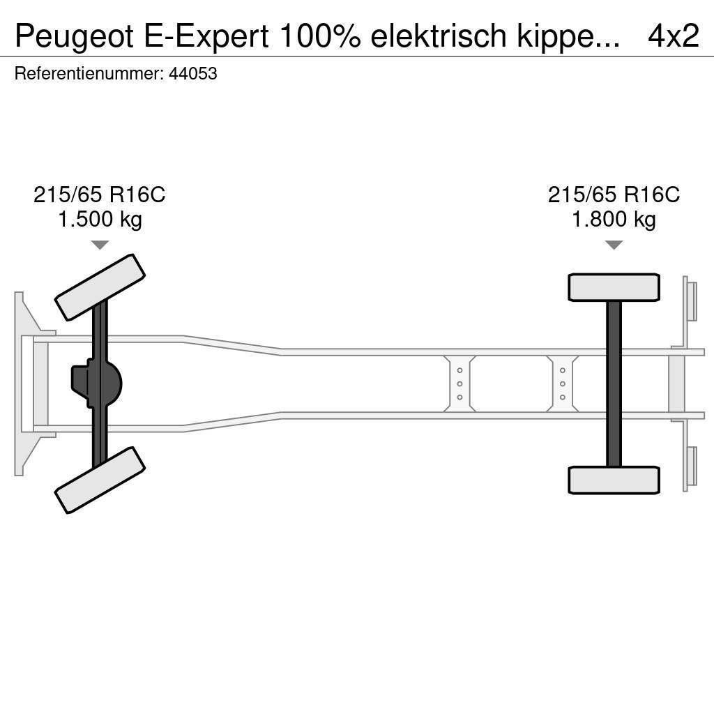 Peugeot E-Expert 100% elektrisch kippende zijlader Hulladék szállítók
