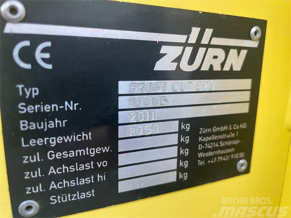 Zürn ProfiCut 620 Önjáró szecskázó alkatrészek