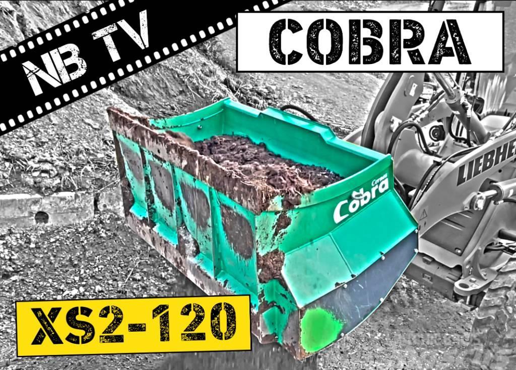 Cobra Schaufelseparator XS2-120 | Siebschaufel Bagger Rotátoros törőkanalak