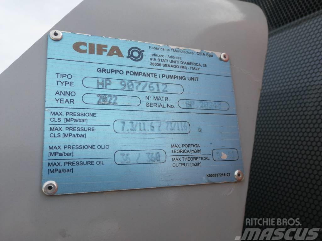 Cifa PC 907/612 D8 Betonelosztó gém