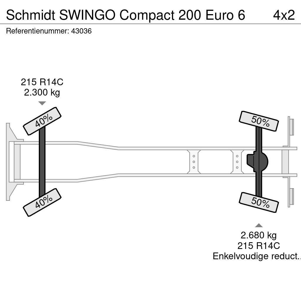 Schmidt SWINGO Compact 200 Euro 6 Utcaseprő teherautók