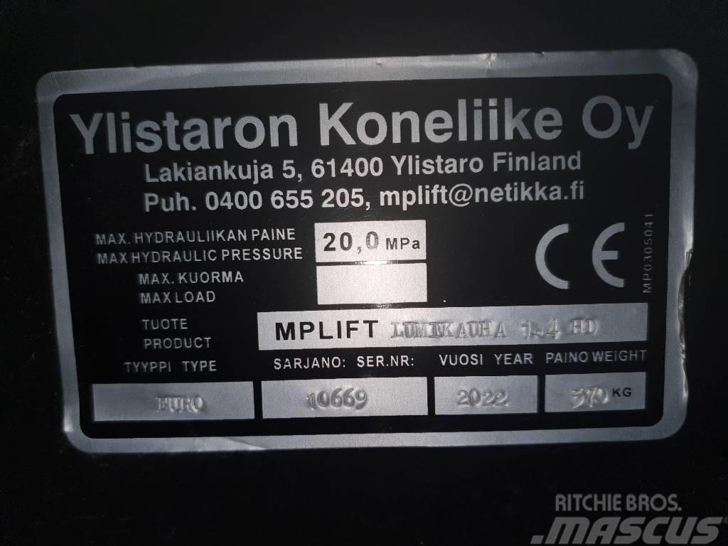 Mp-lift Lumikauha 1,4m3 / 2,4m EURO HD Homlokrakodó tartozékok