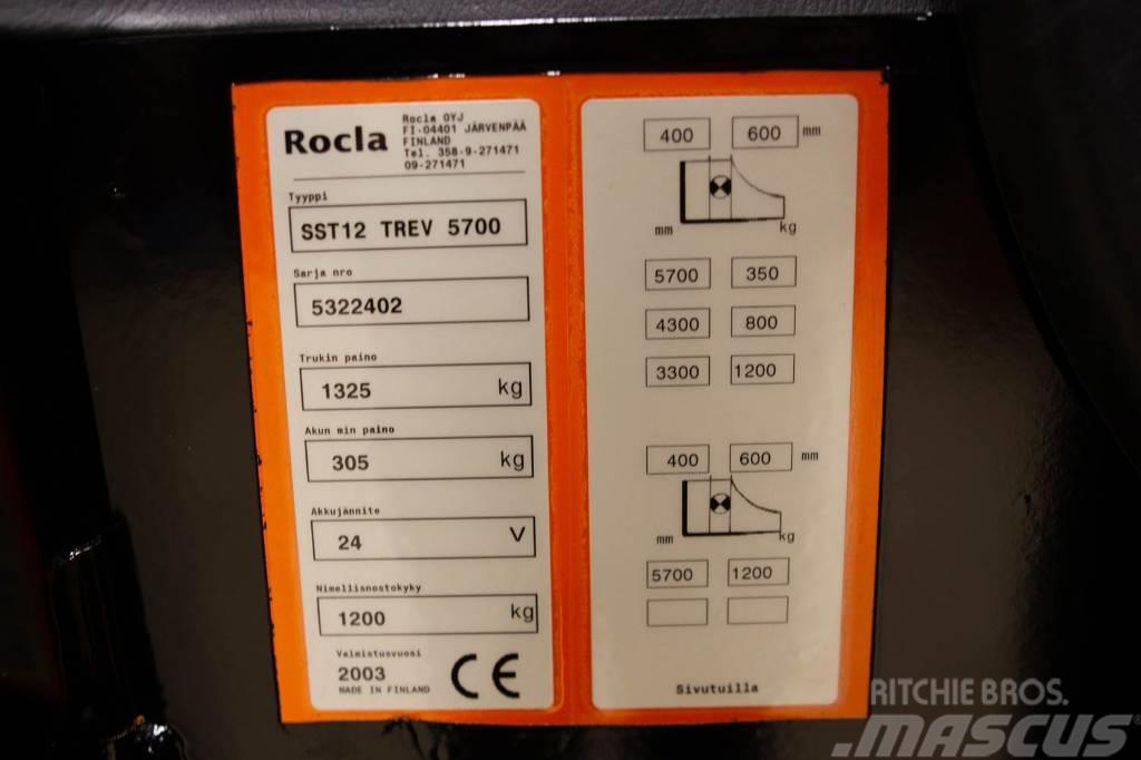 Rocla SST 12 Elektromos gyalogkíséretű targoncák