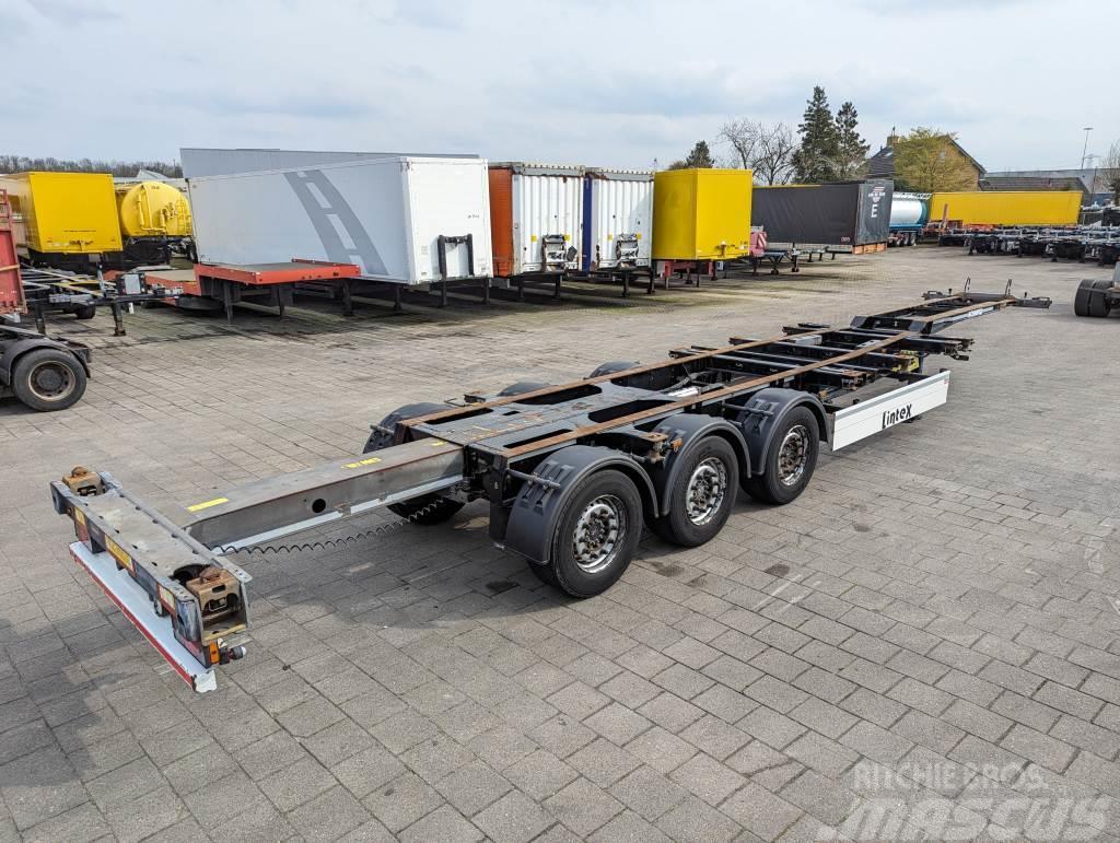 Schmitz Cargobull SCF 24 3-Axles Schmitz - Lift-axle - All Container Konténerkeret / Konténeremelő félpótkocsik