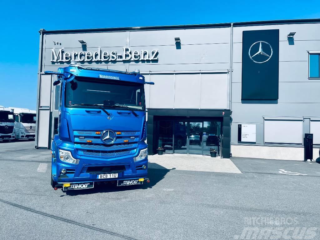 Mercedes-Benz ACTROS V 2845 L 6X2 LASTVÄXLARE Horgos rakodó teherautók