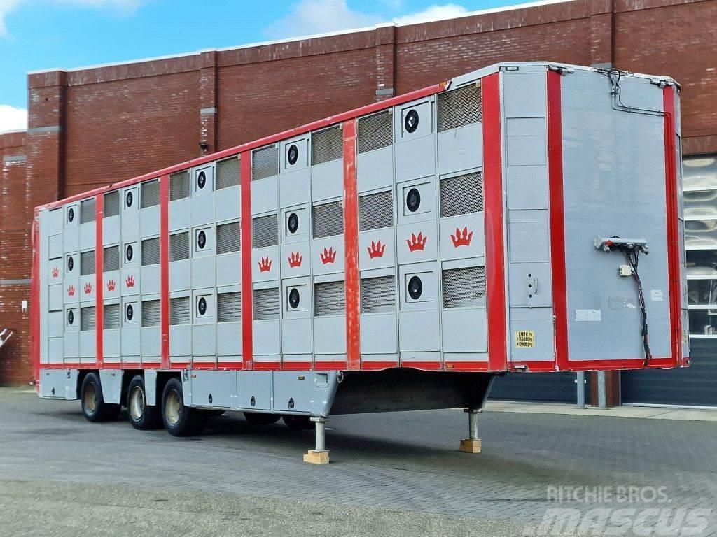  CUPPERS 3 deck livestock trailer - Water & Ventila Állatszállító félpótkocsik