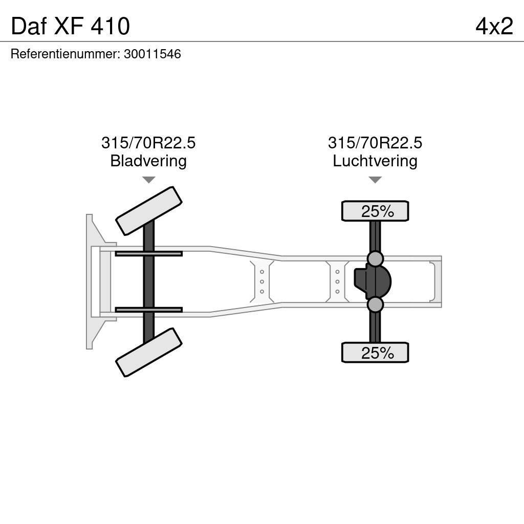 DAF XF 410 Nyergesvontatók