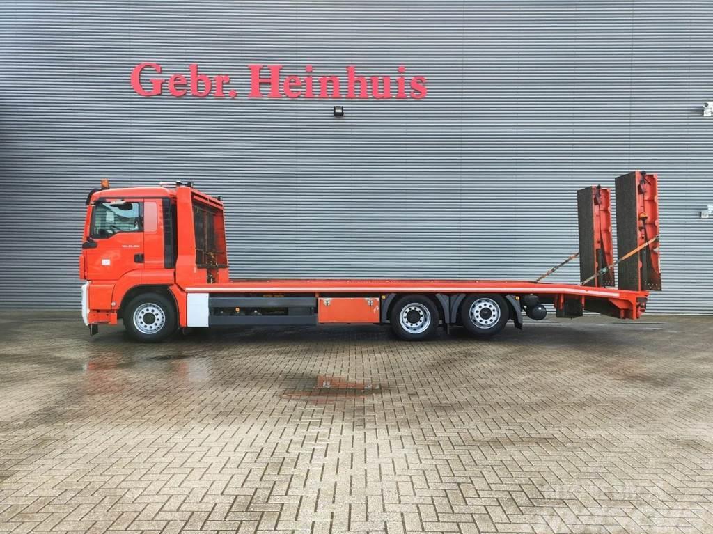 MAN TGS 26.360 6x2 Euro 5 Winch Ramps German Truck! Járműszállítók