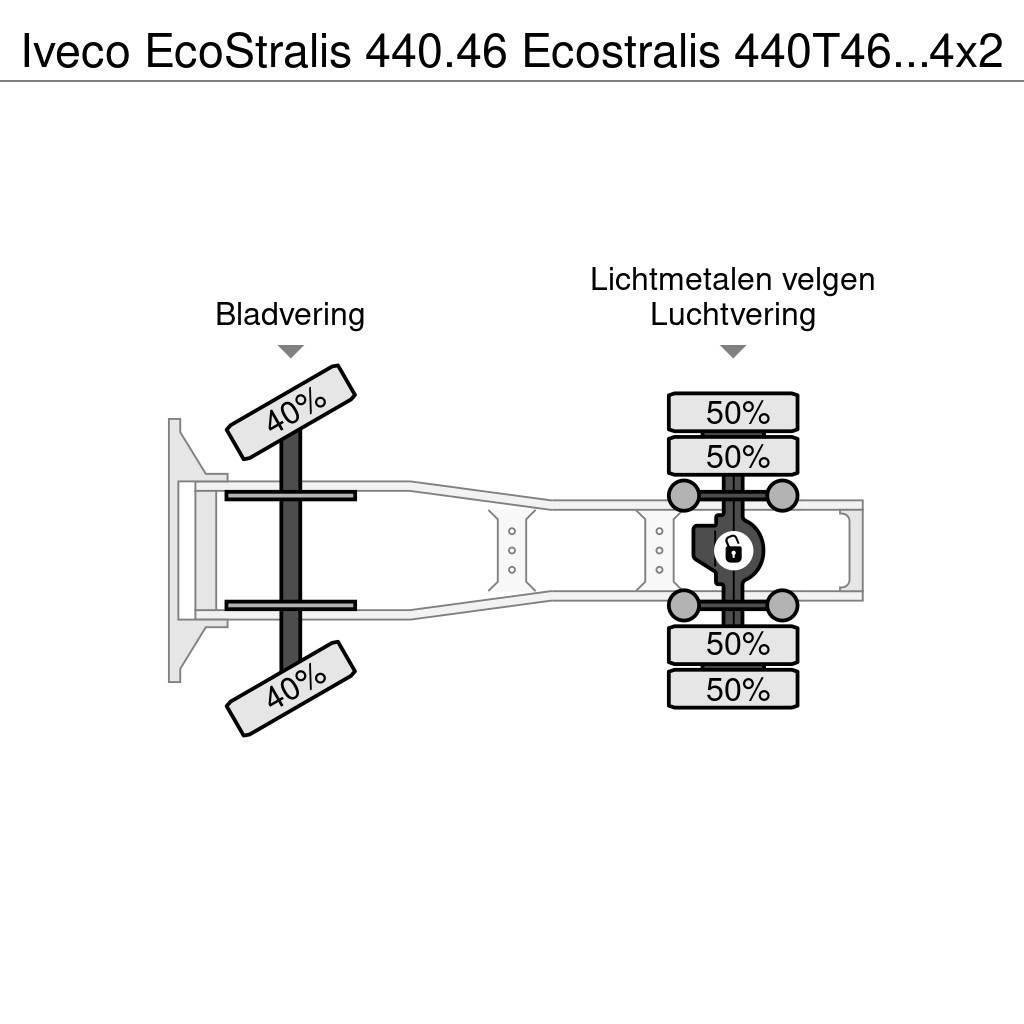 Iveco EcoStralis 440.46 Ecostralis 440T46 4x2 Euro 5 ADR Nyergesvontatók