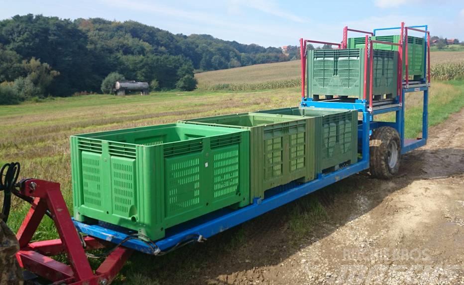 Prelog KM sadjarska prikolica - fruit trailer Egyéb mezőgazdasági pótkocsik
