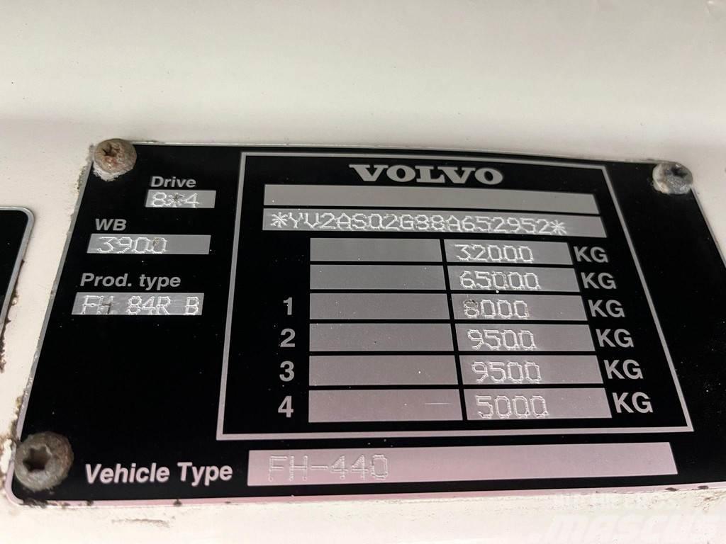 Volvo FH 440 8x4*4 FOR SALE WITHOUT CRANE ! / PLATFORM L Platós / Ponyvás teherautók