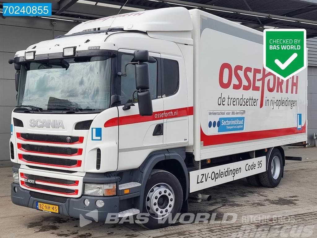 Scania G400 4X2 NL-Truck Manual Hartholz-Boden Navi Euro Dobozos teherautók