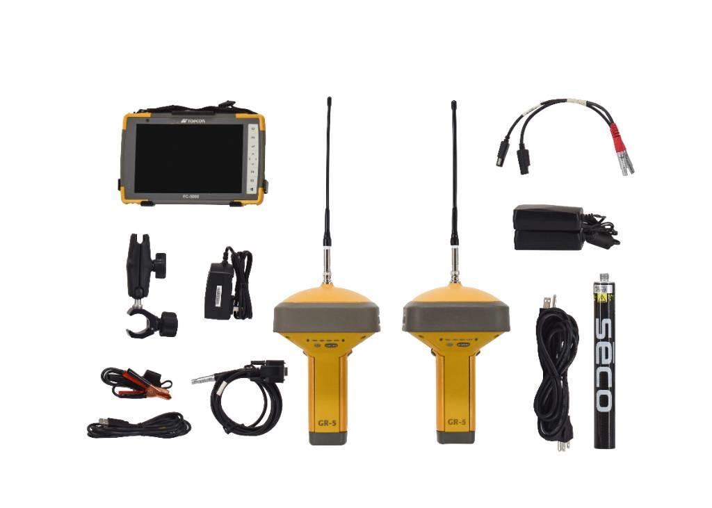 Topcon Dual GR-5 UHF II Base/Rover Kit, FC-5000 & Pocket- Egyéb alkatrészek