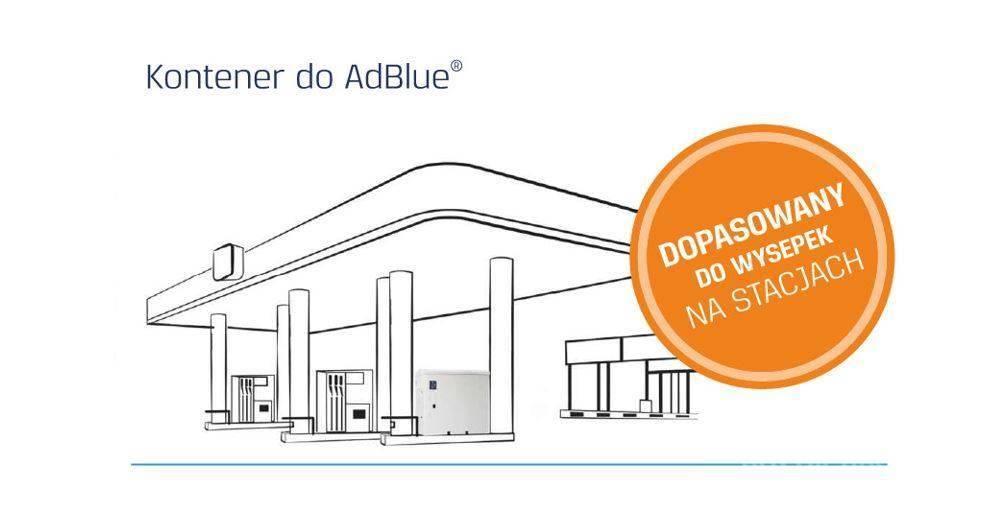 Swimer Kontener do sprzedaży AdBlue 3000L płyta warstwowa Speciális konténerek