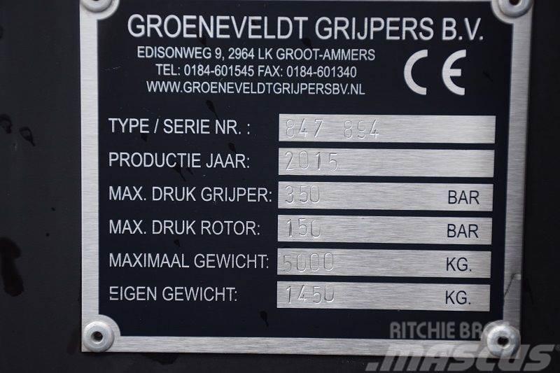  Groeneveldt houtgrijper EVAX 800-30-2-1650:894 Tekercsfogók