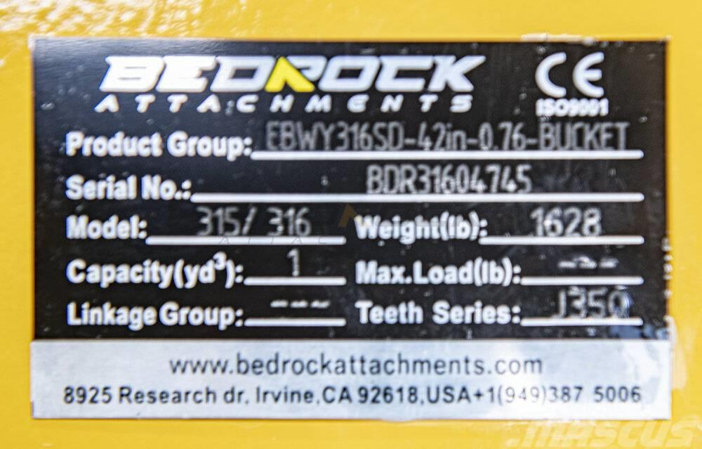 CAT 42" Severe Rock Bucket 315D/F,316E/F,318D2/E/F Egyéb alkatrészek