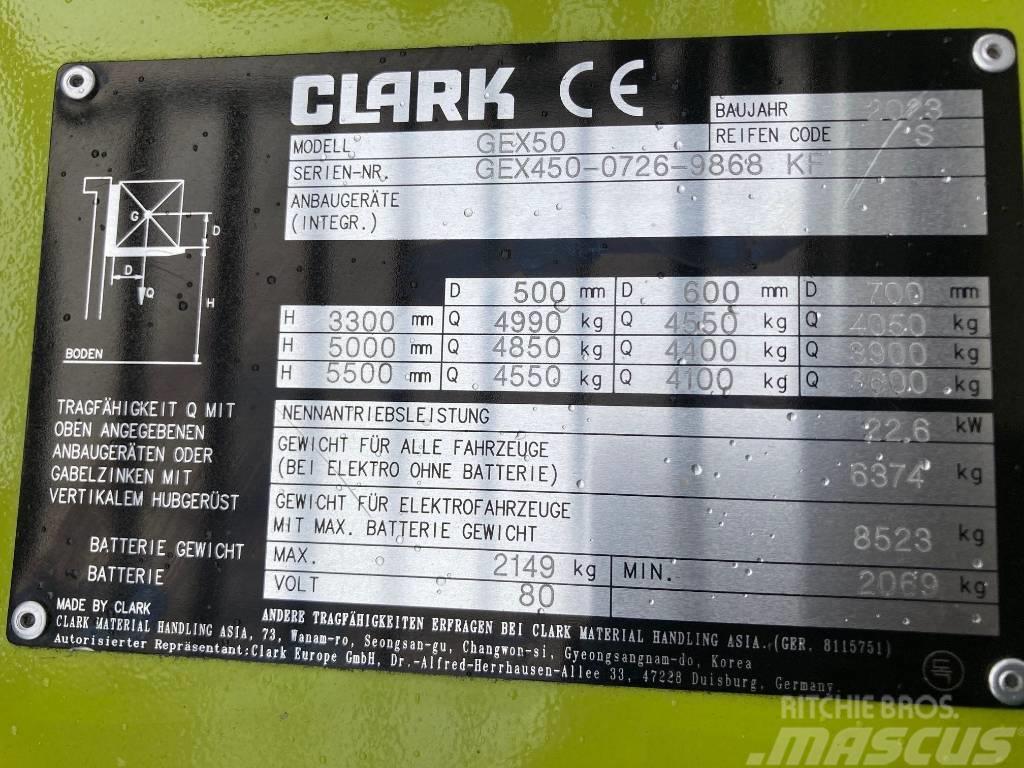 Clark GEX 50 Elektromos targoncák