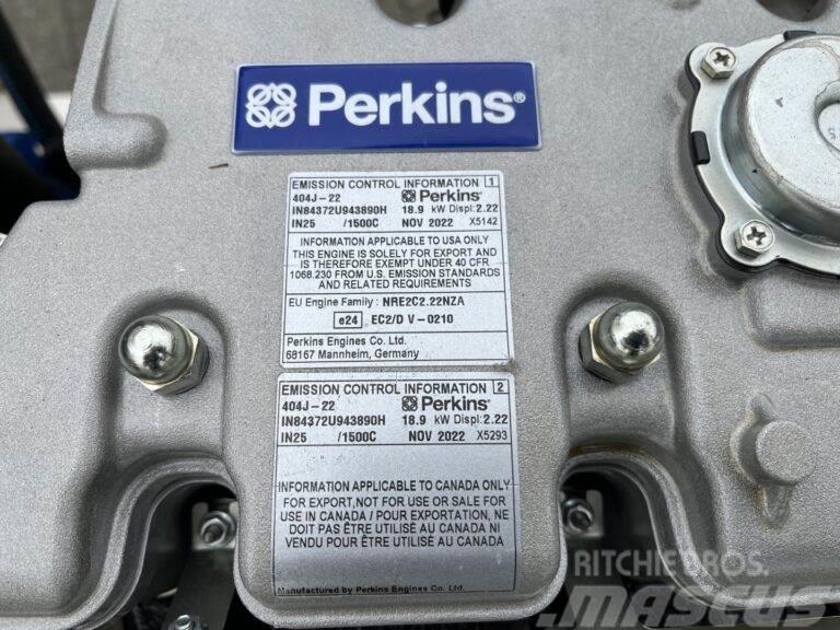 Perkins 404J-22G - Unused - 20 kW Dízel áramfejlesztők