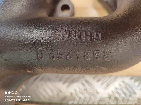 John Deere 6068 HRT 90 (R534259) exhaust manifold Motorok