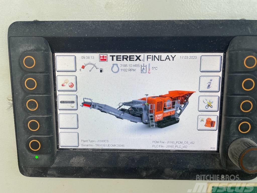Terex Finlay J1160 kæbeknuser Mobil törőgépek
