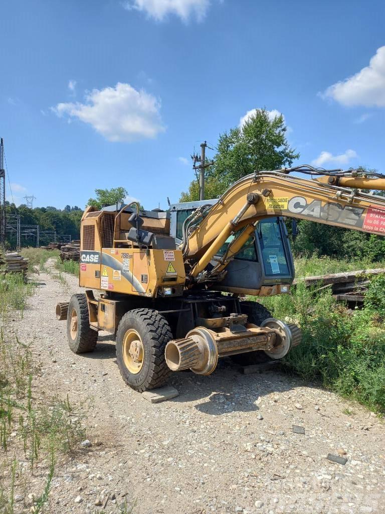 CASE 788 SR Rail Road Excavator Vasút karbantartó eszközök