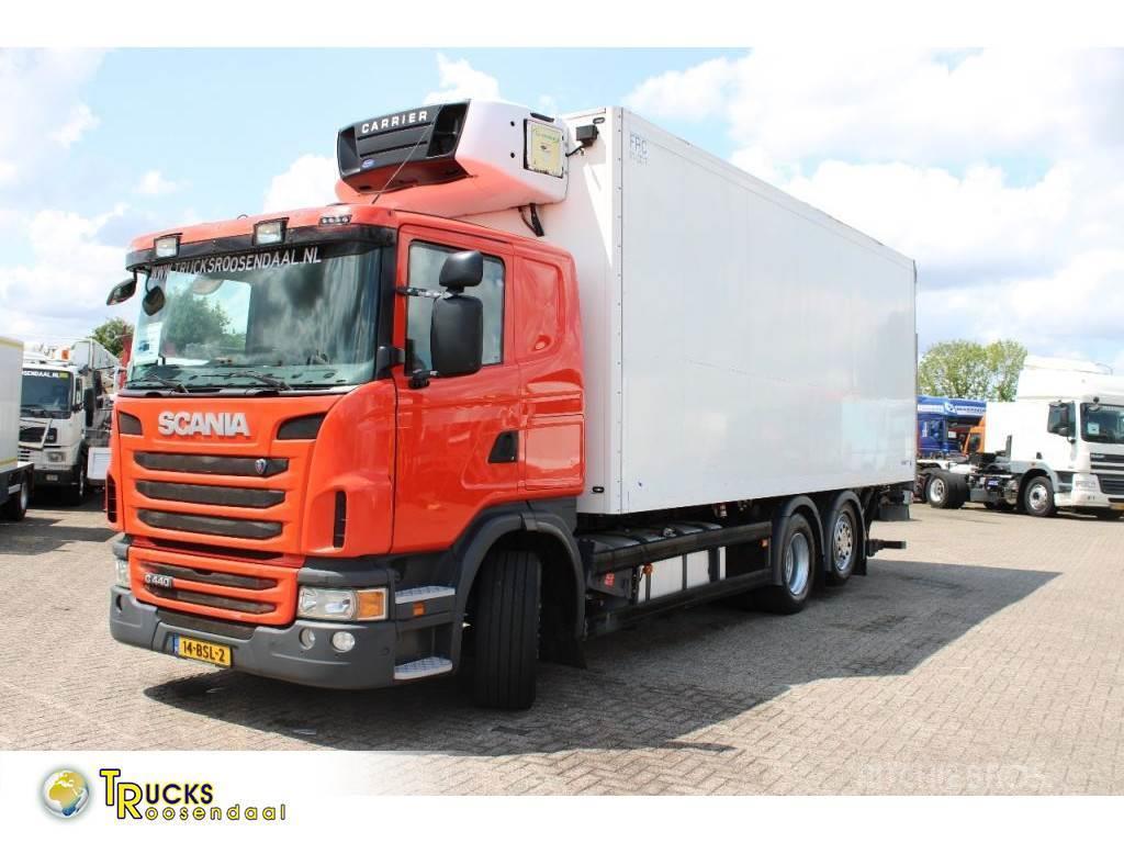 Scania G 440 + 6x2 + carrier + euro 5 + lift Hűtős