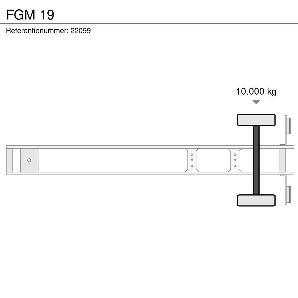 FGM 19 Járműszállító félpótkocsik