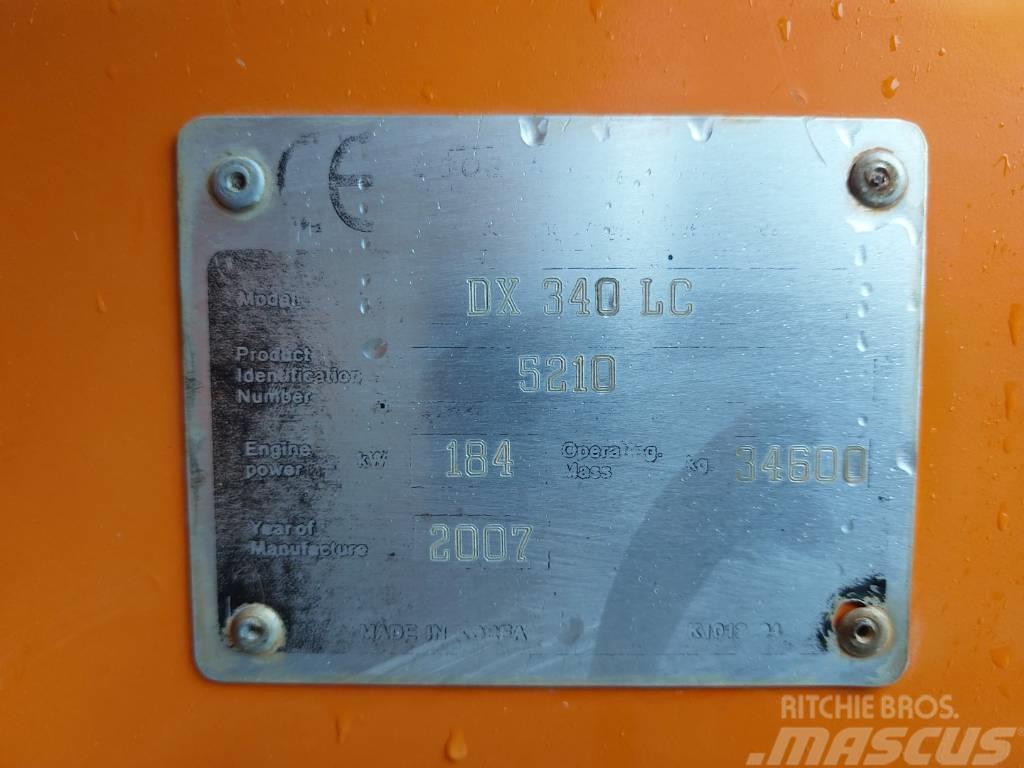 Doosan DX 340 LC Lánctalpas kotrók