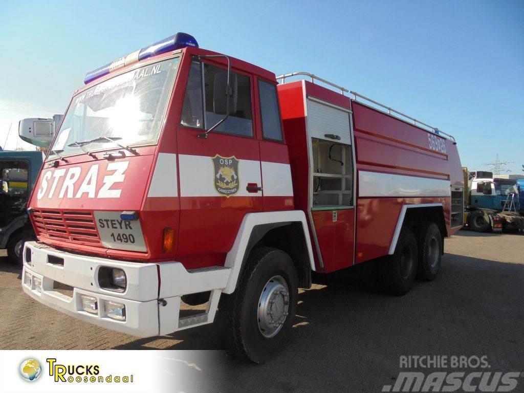 Steyr 1490 + Manual + 6X6 + 16000 L + TATRA Tűzoltó