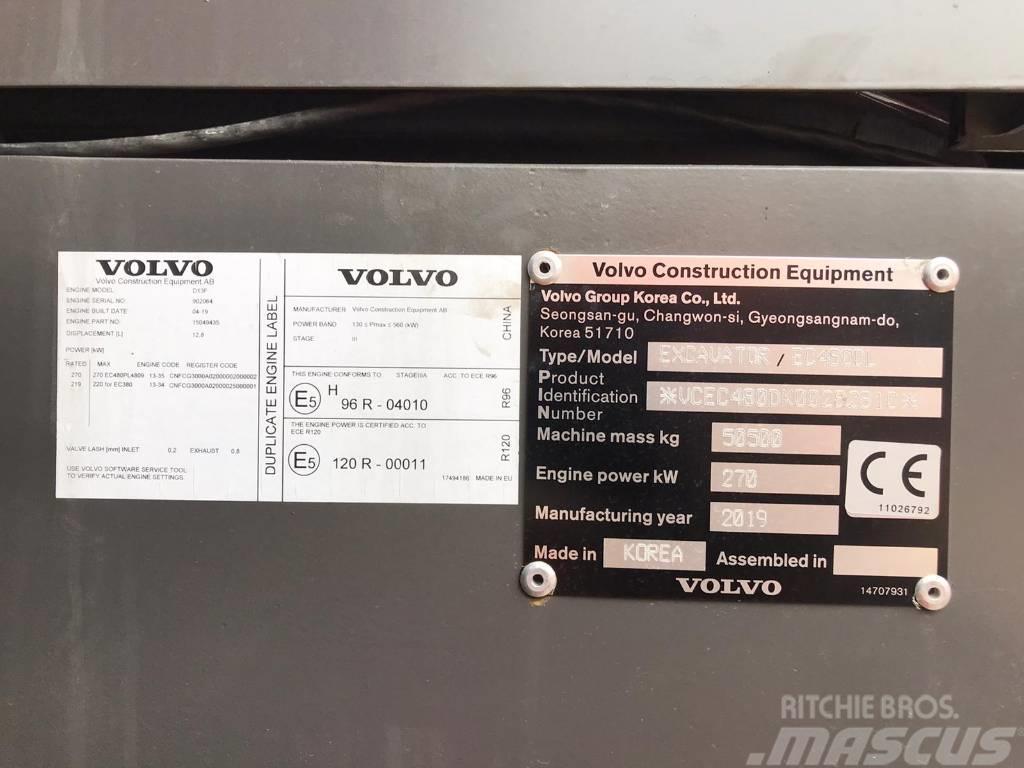 Volvo Excavator EC480DL Lánctalpas kotrók