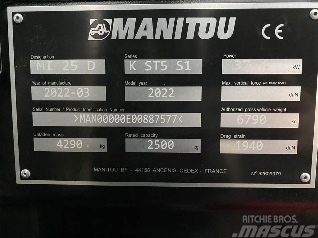 Manitou MI25D K ST5 Targoncák-Egyéb