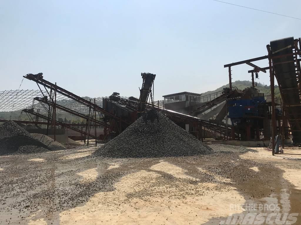 Kinglink 100 tph stone crushing production plant Komplett üzemek
