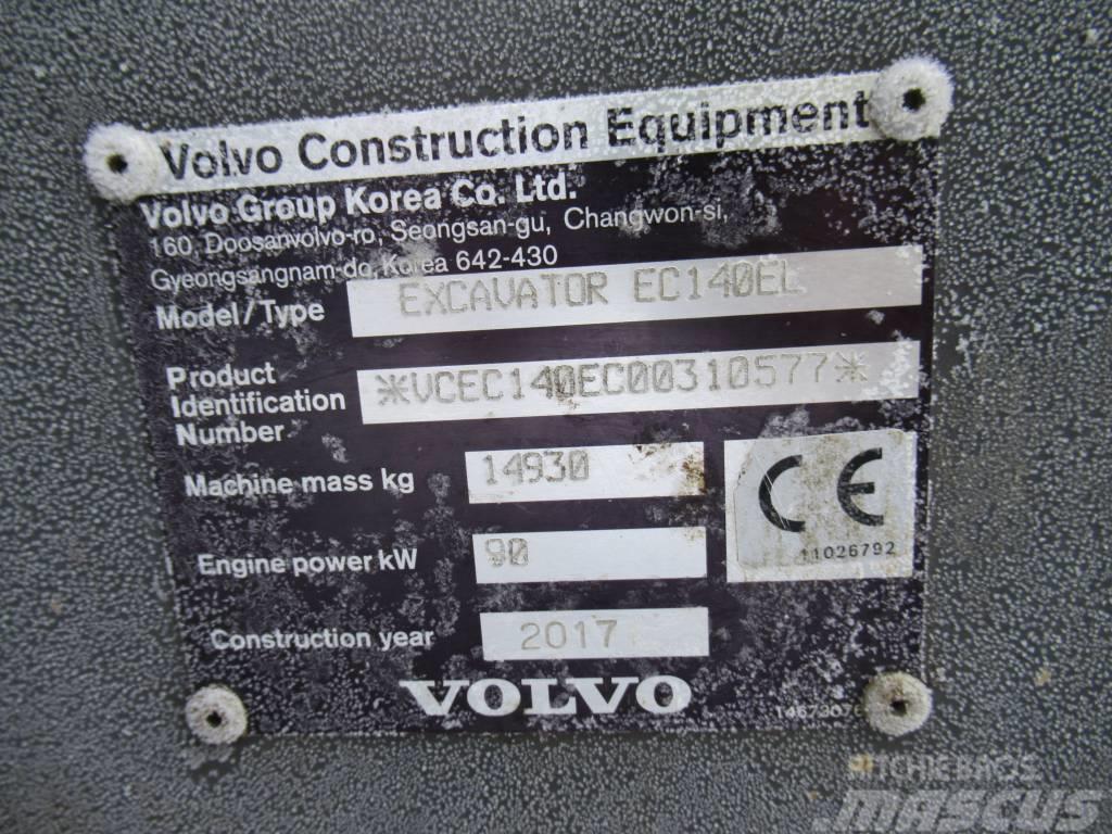 Volvo EC 140 E L Lánctalpas kotrók