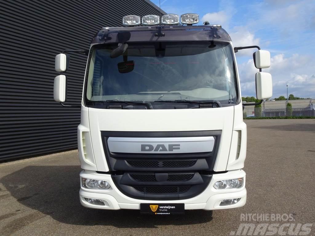 DAF LF 210 EURO 6 / OPRIJ WAGEN / MACHINE TRANSPORT Járműszállítók
