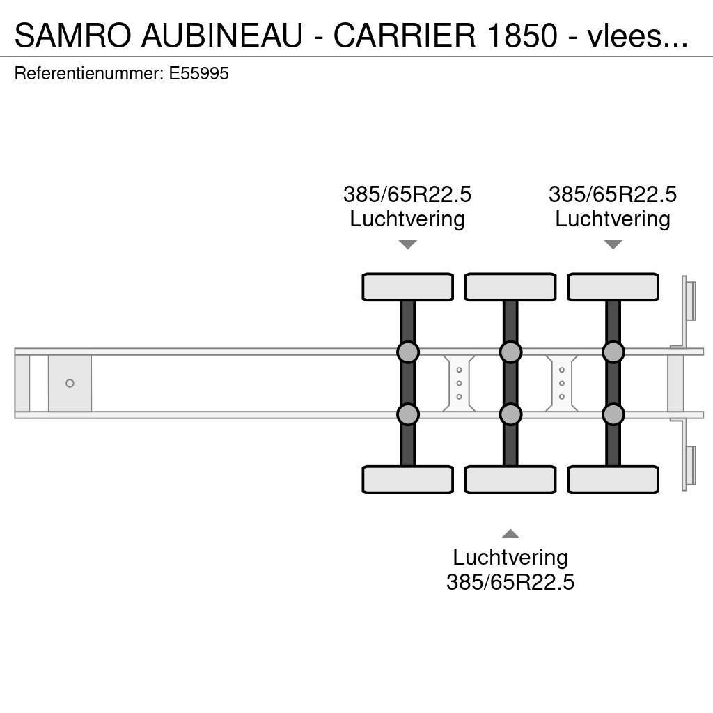 Samro AUBINEAU - CARRIER 1850 - vlees/viande/meat/fleisc Hűtős félpótkocsik