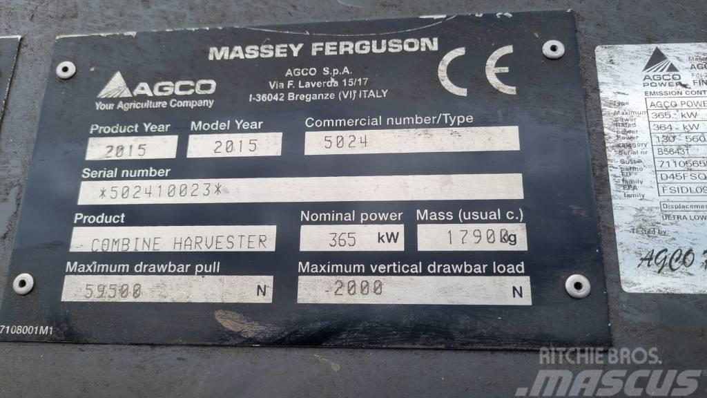 Massey Ferguson 9380 Kombájnok