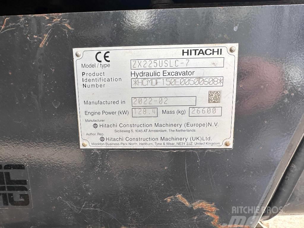 Hitachi ZX 225 uslc-7 Lánctalpas kotrók
