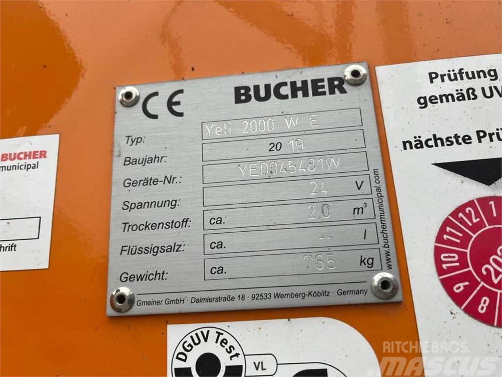 Bucher Gmeiner Streuer Streuautomat Yeti 2000 W E Egyéb kommunális gépek