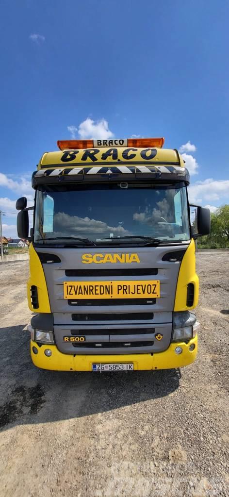 Scania i Goldhofer prikolica R 500 LA Nyergesvontatók
