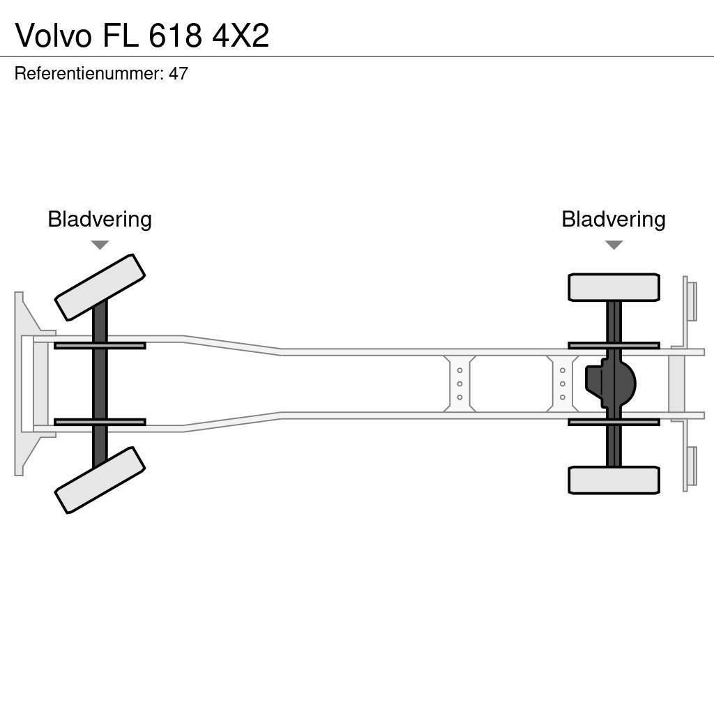 Volvo FL 618 4X2 Utcaseprő teherautók